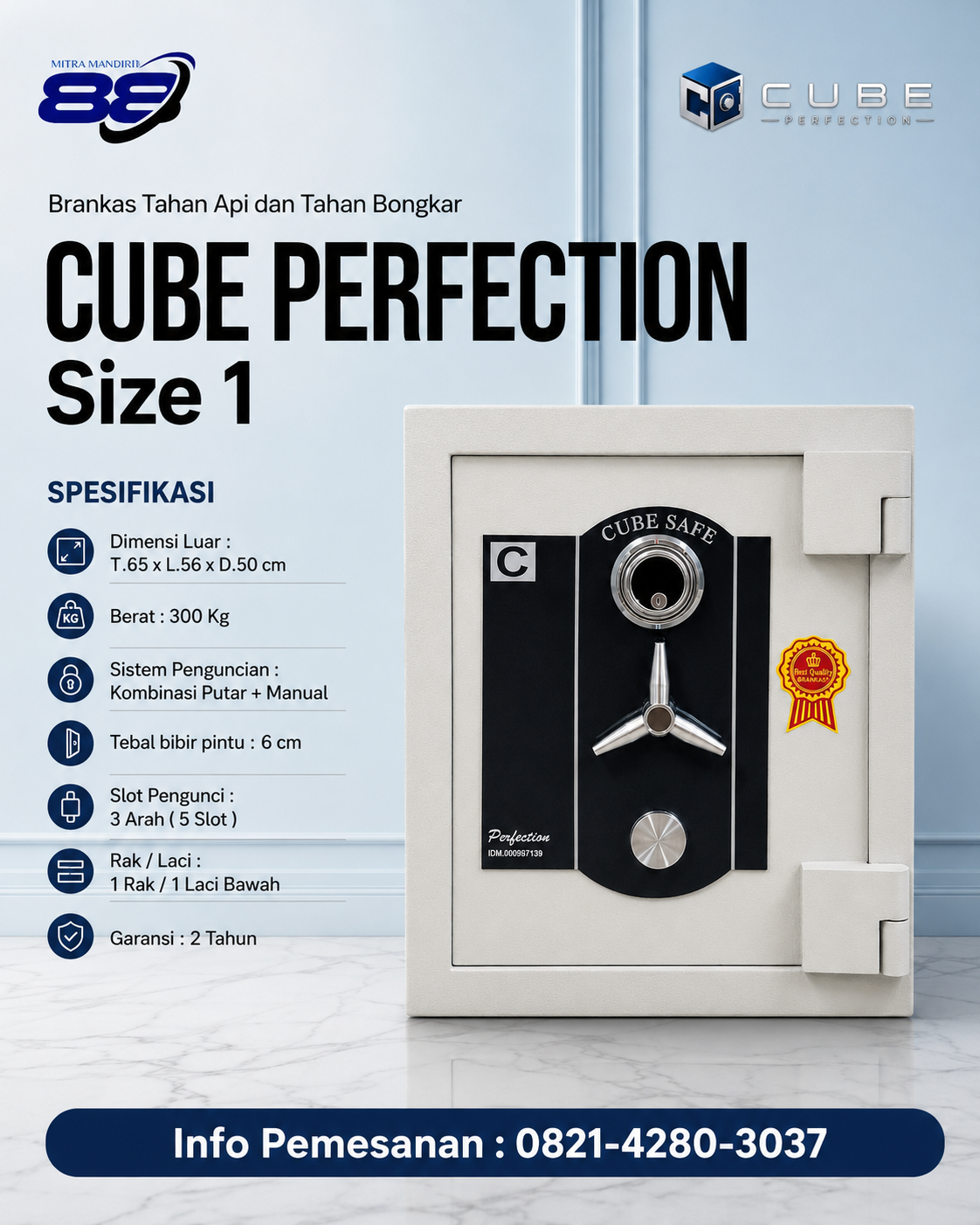 Brankas Cube Perfection Size 1