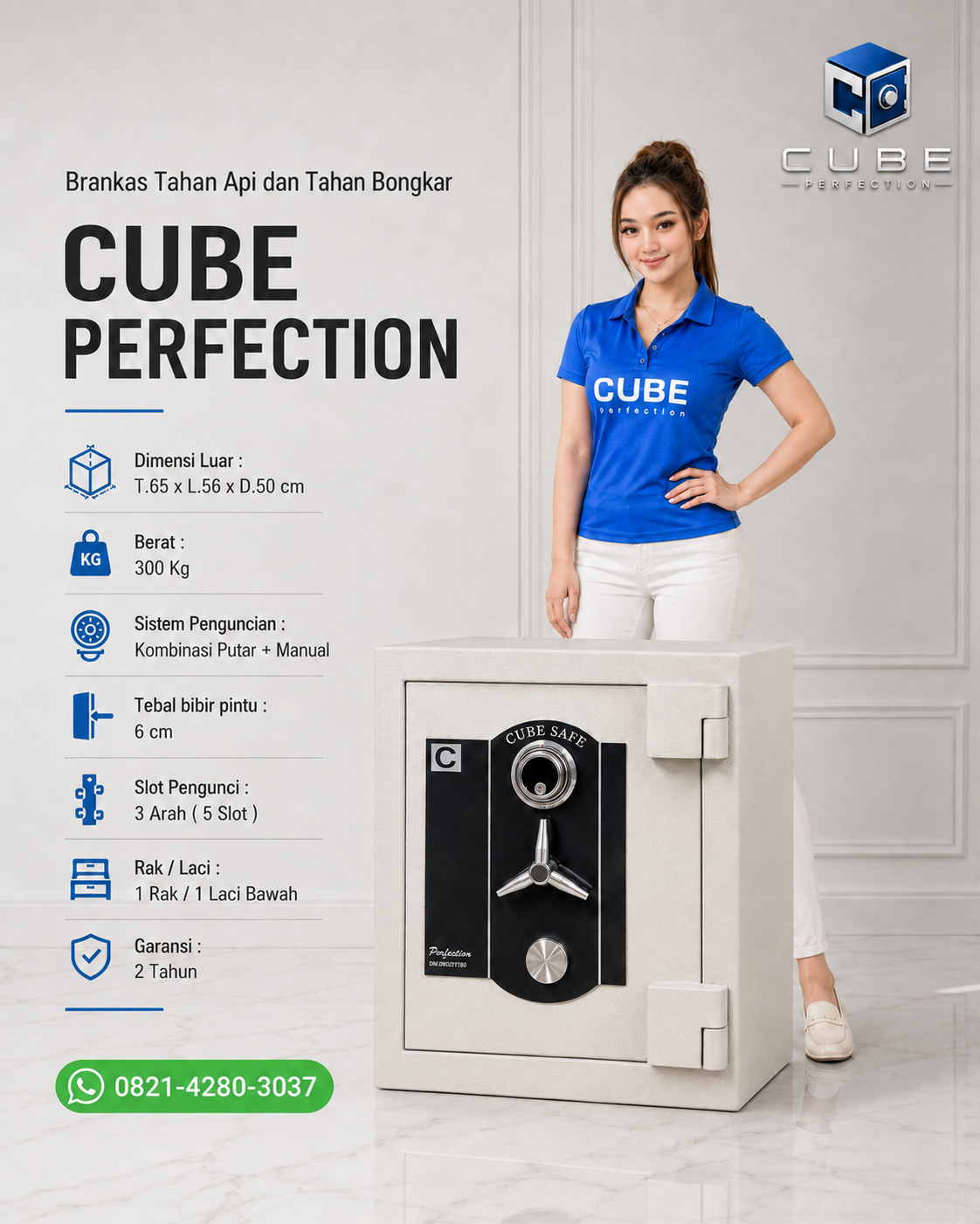 Brankas Cube Safe Perfection 1